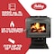 Ashley Hearth Products 3,200 Sq Ft EPA Certified Large Pedestal Wood Stove AW3200E-P - alternate 3